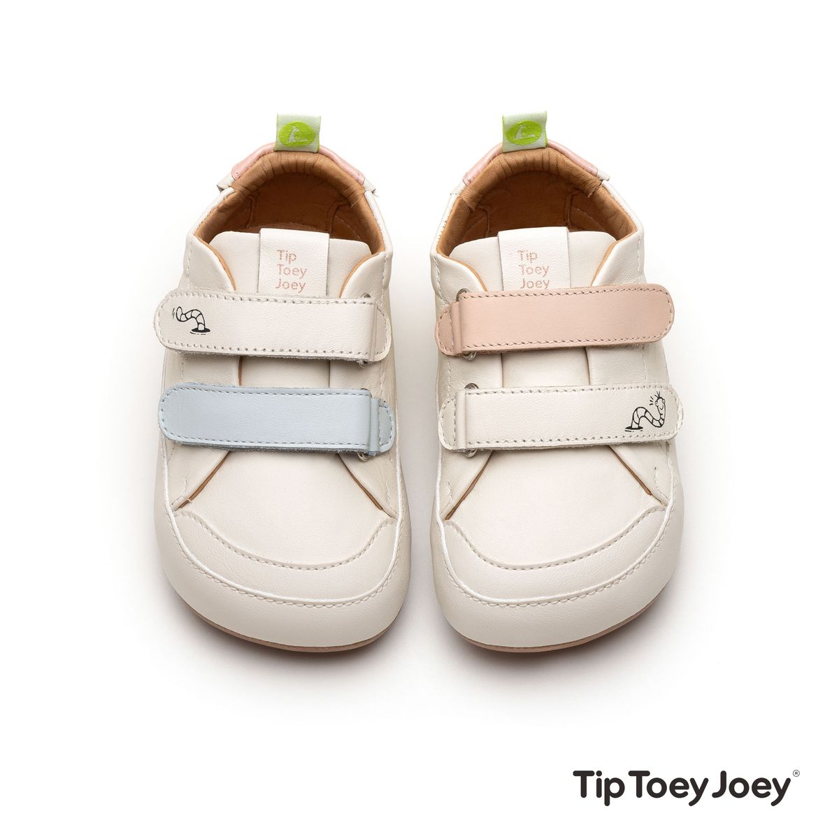 Ténis Bossy Worm TAPIOCA/ WAN BLUE/ PAPAYA CREAM- Toey Joey