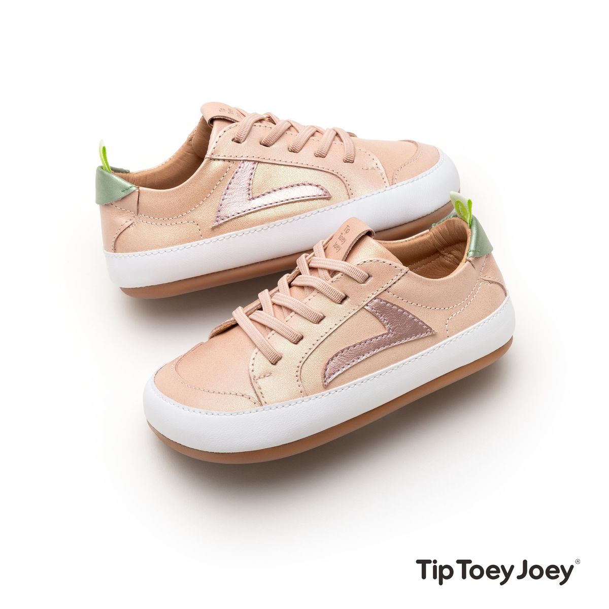 Sapatilhas Ground CANDY DREAM/ ROSE GOLD/ METAL GREEN-Tip Toey Joey