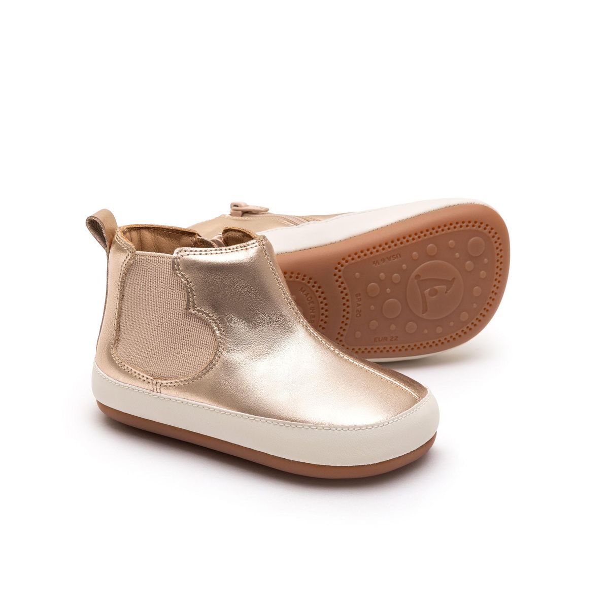 Botas One Love Metalic Salmon- Tip Toey Joey «