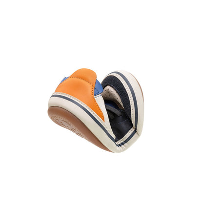 Sapatilhas Ollie TAPIOCA/ NAVY/ TANGERINE- Tip Toey Joey