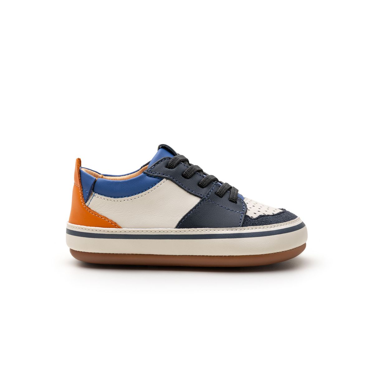 Sapatilhas Ollie TAPIOCA/ NAVY/ TANGERINE- Tip Toey Joey