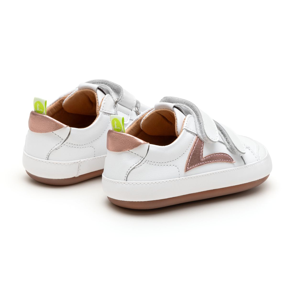 Sapatilhas Hopper white rose/gold- Tip Toey Joey