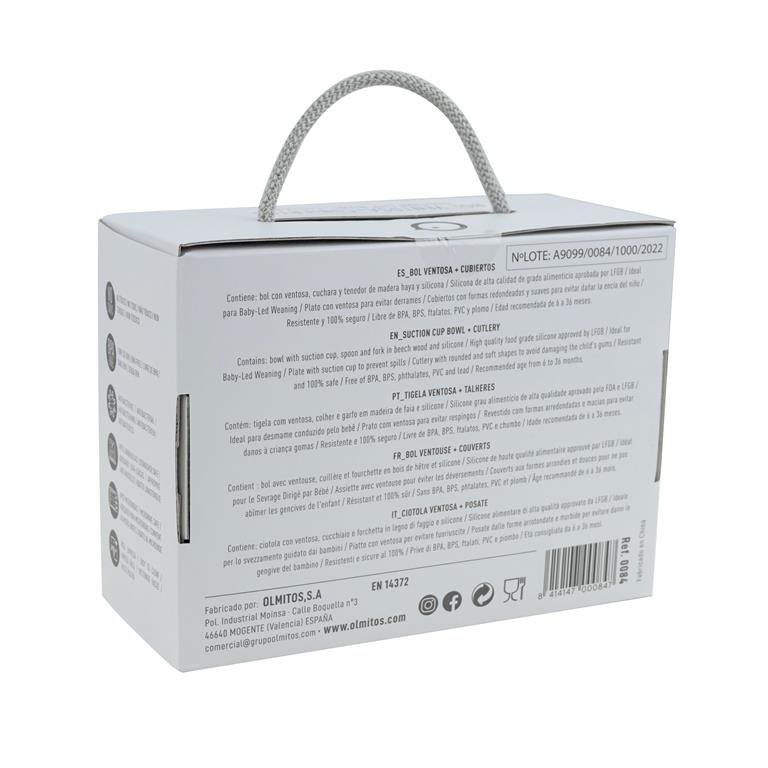Conjunto de Alimentação Silicone 3 peças - Olmitos