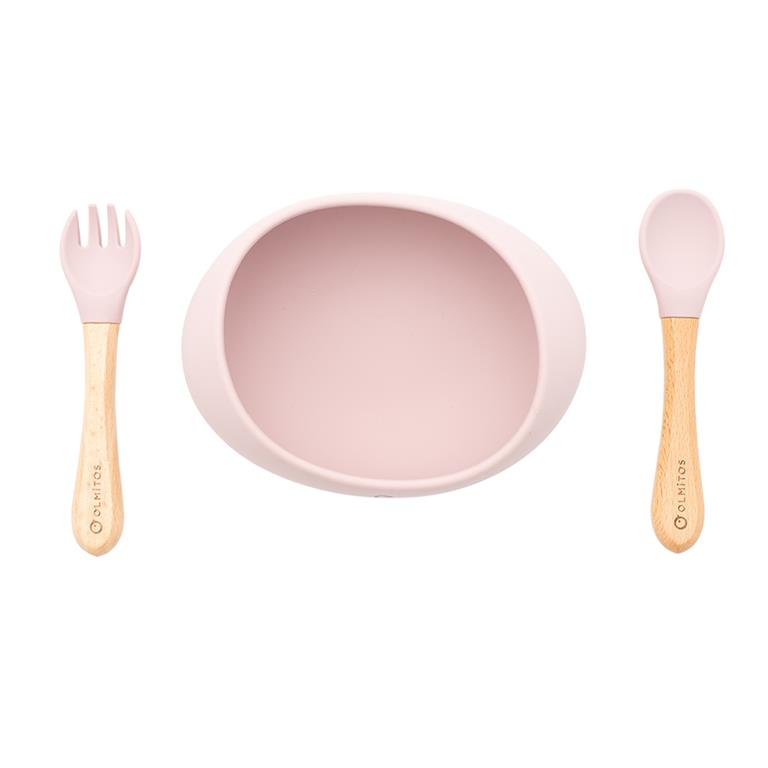Conjunto de Alimentação Silicone 3 peças - Olmitos