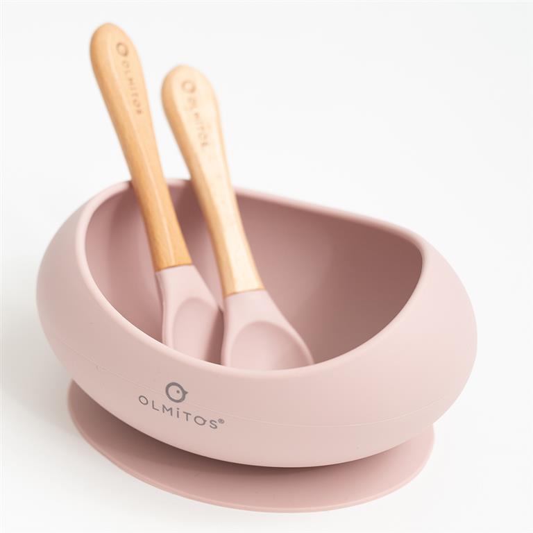 Conjunto de Alimentação Silicone 3 peças - Olmitos