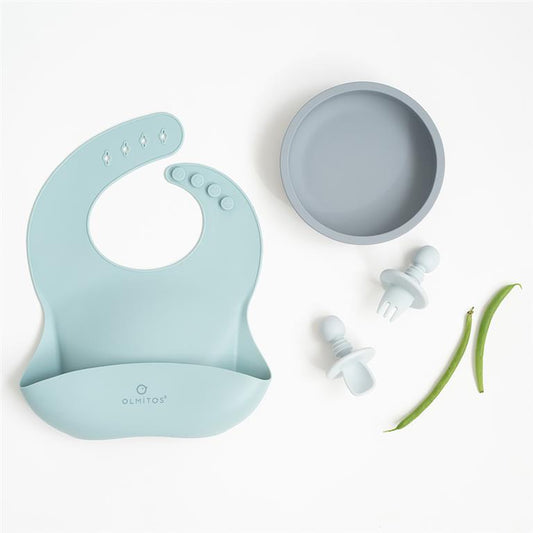 Conjunto de Alimentação Silicone 4 peças - Olmitos