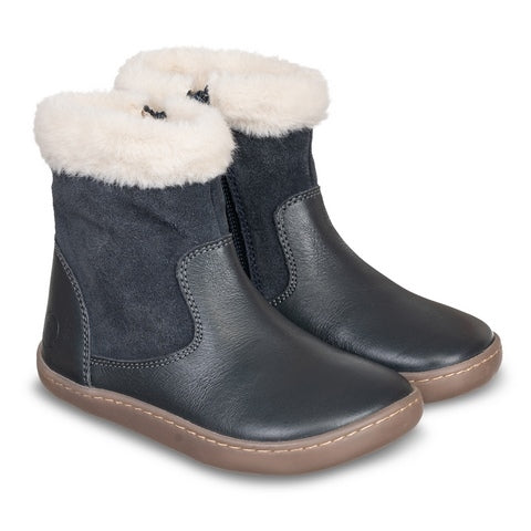 Botas de pele Azul- Chetto