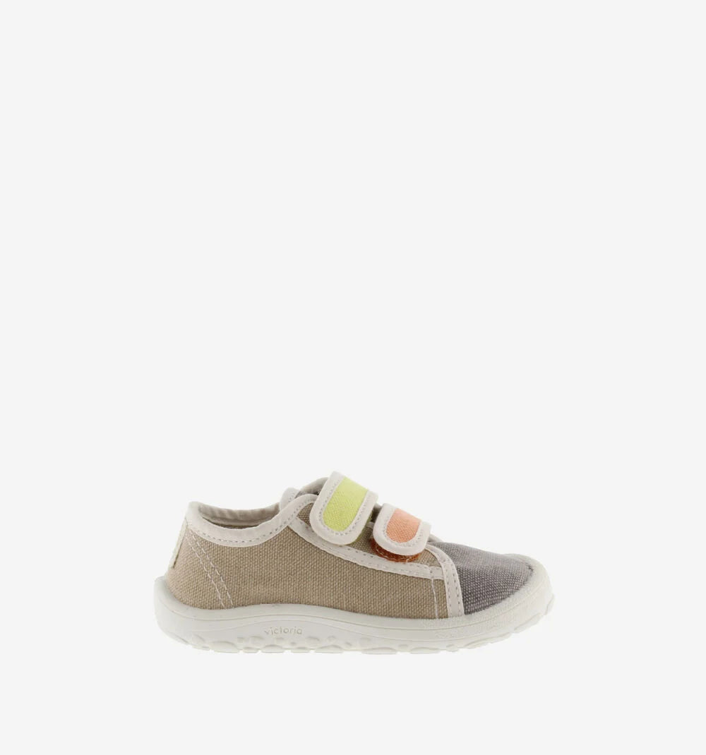 VICTORIA BOSCO BAREFOOT TIRAS LONA MULTICOLORIDA-Beige