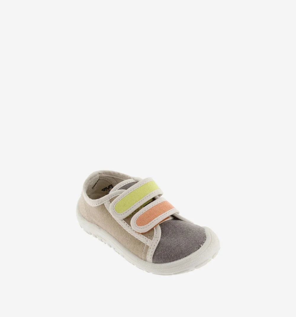 VICTORIA BOSCO BAREFOOT TIRAS LONA MULTICOLORIDA-Beige