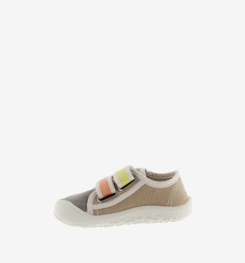 VICTORIA BOSCO BAREFOOT TIRAS LONA MULTICOLORIDA-Beige