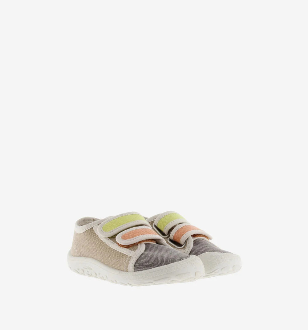 VICTORIA BOSCO BAREFOOT TIRAS LONA MULTICOLORIDA-Beige