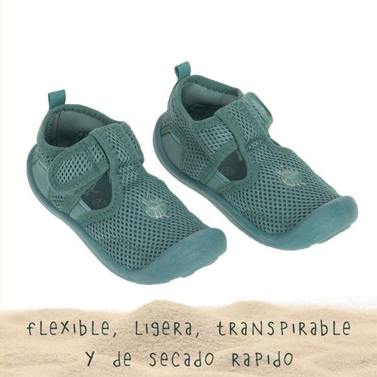 Lassig Sapatos de Praia/Piscina Green