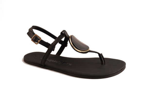 Sandálias Micropele Negro-Coqueflex