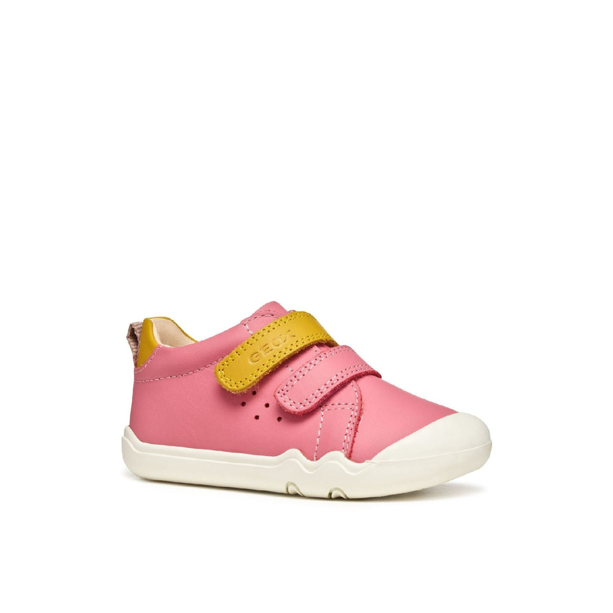 Sapatilhas steppieup baby- Pink/Yellow- Geox