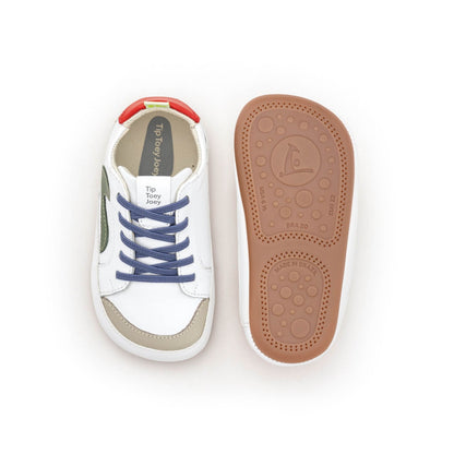 Sapatilhas Ground WHITE/ SALSA/ TOMATE-Tip Toey Joey