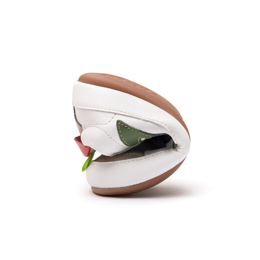 Sapatilhas Ground WHITE/ SALSA/ TOMATE-Tip Toey Joey