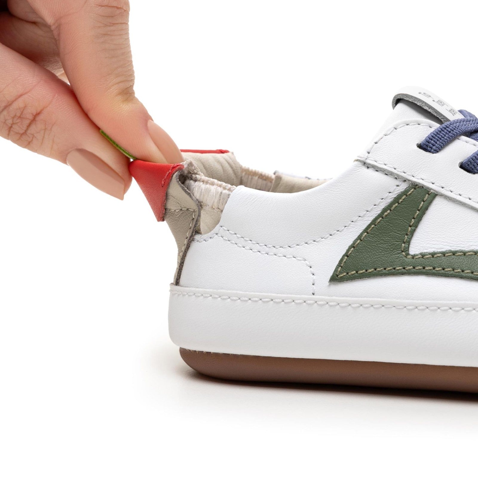 Sapatilhas Ground WHITE/ SALSA/ TOMATE-Tip Toey Joey