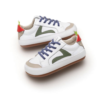 Sapatilhas Ground WHITE/ SALSA/ TOMATE-Tip Toey Joey