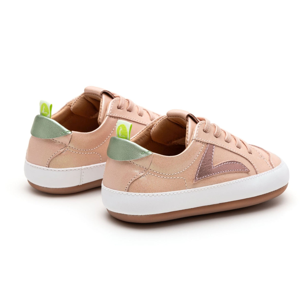 Sapatilhas Ground CANDY DREAM/ ROSE GOLD/ METAL GREEN-Tip Toey Joey