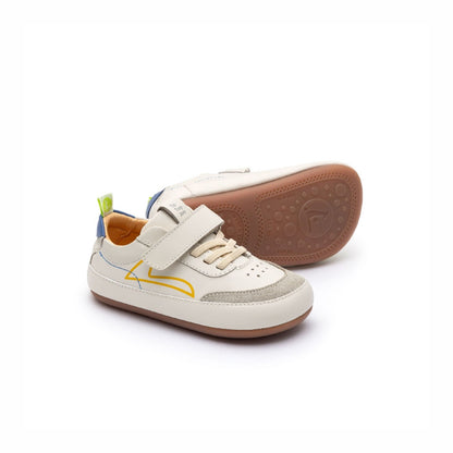 Sapatilhas Outline TAPIOCA/ IVORY SUEDE/ BLUE TANG -Tip Toey Joey