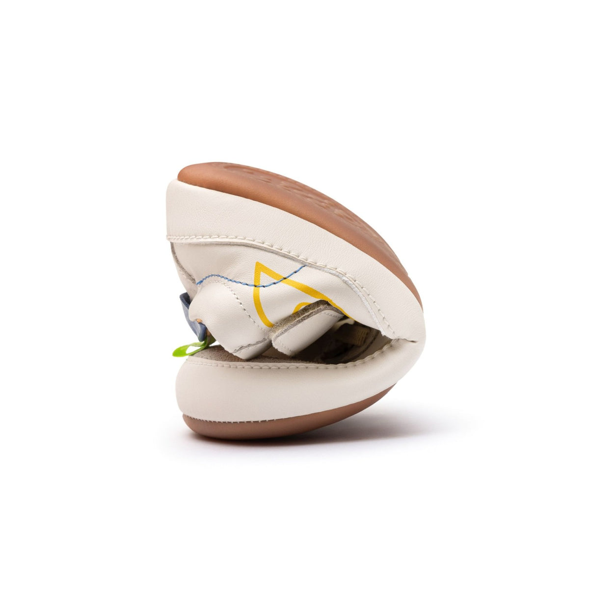 Sapatilhas Outline TAPIOCA/ IVORY SUEDE/ BLUE TANG -Tip Toey Joey