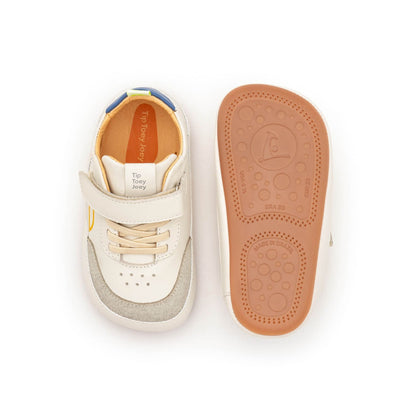 Sapatilhas Outline TAPIOCA/ IVORY SUEDE/ BLUE TANG -Tip Toey Joey