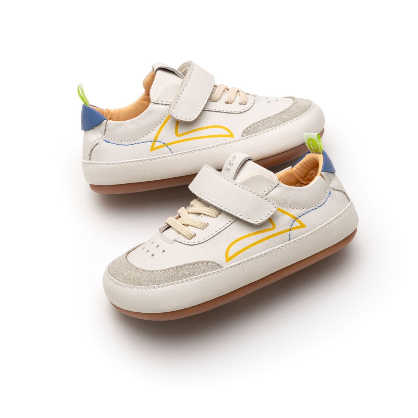 Sapatilhas Outline TAPIOCA/ IVORY SUEDE/ BLUE TANG -Tip Toey Joey