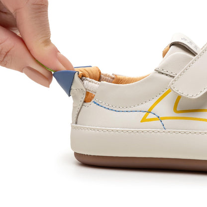 Sapatilhas Outline TAPIOCA/ IVORY SUEDE/ BLUE TANG -Tip Toey Joey