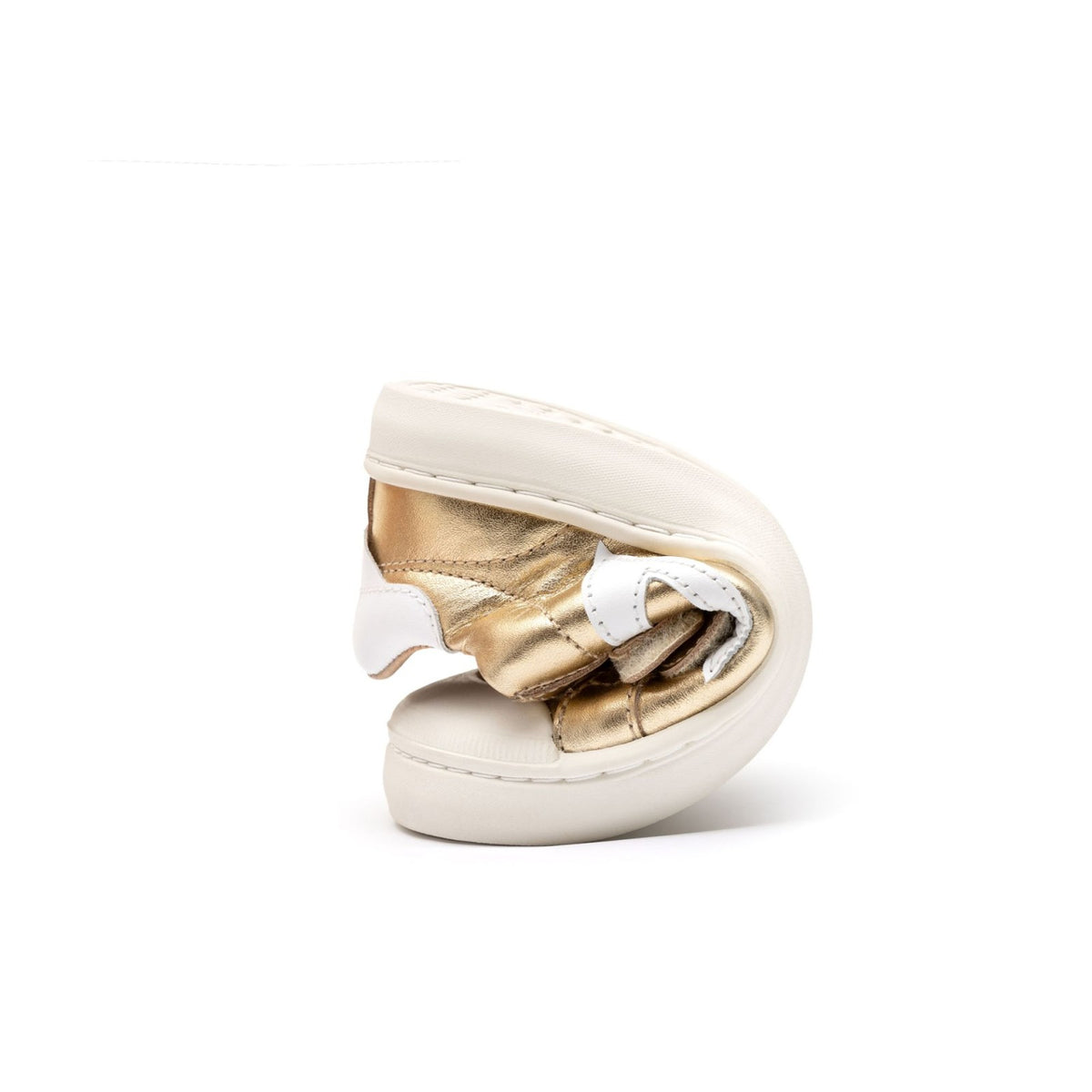 Sapatilhas Hopper METAL GOLD/ WHITE - Tip Toey Joey