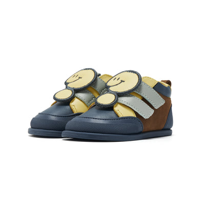 Sapatilhas Coucouçava-Special Yellow/Blue/Brown