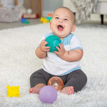 Conjunto de bolas sensoriais- Luzes e Sons- Infantino
