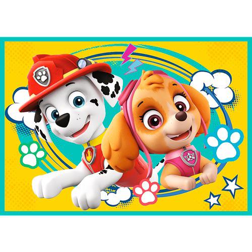 Puzzle 4 em 1 - Paw Patrol