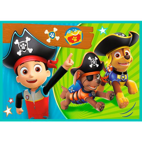 Puzzle 4 em 1 - Paw Patrol