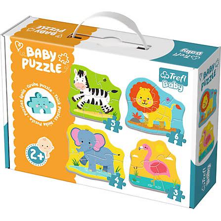 BABY PUZZLE - ANIMAIS DA SELVA