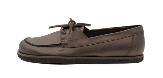 Sapatos Metal Grain Circon-Coqueflex