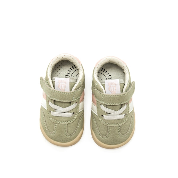 Sapatilhas Mustang baby free- PLUTON VERDE JADE / MODERN ROSA CLARO