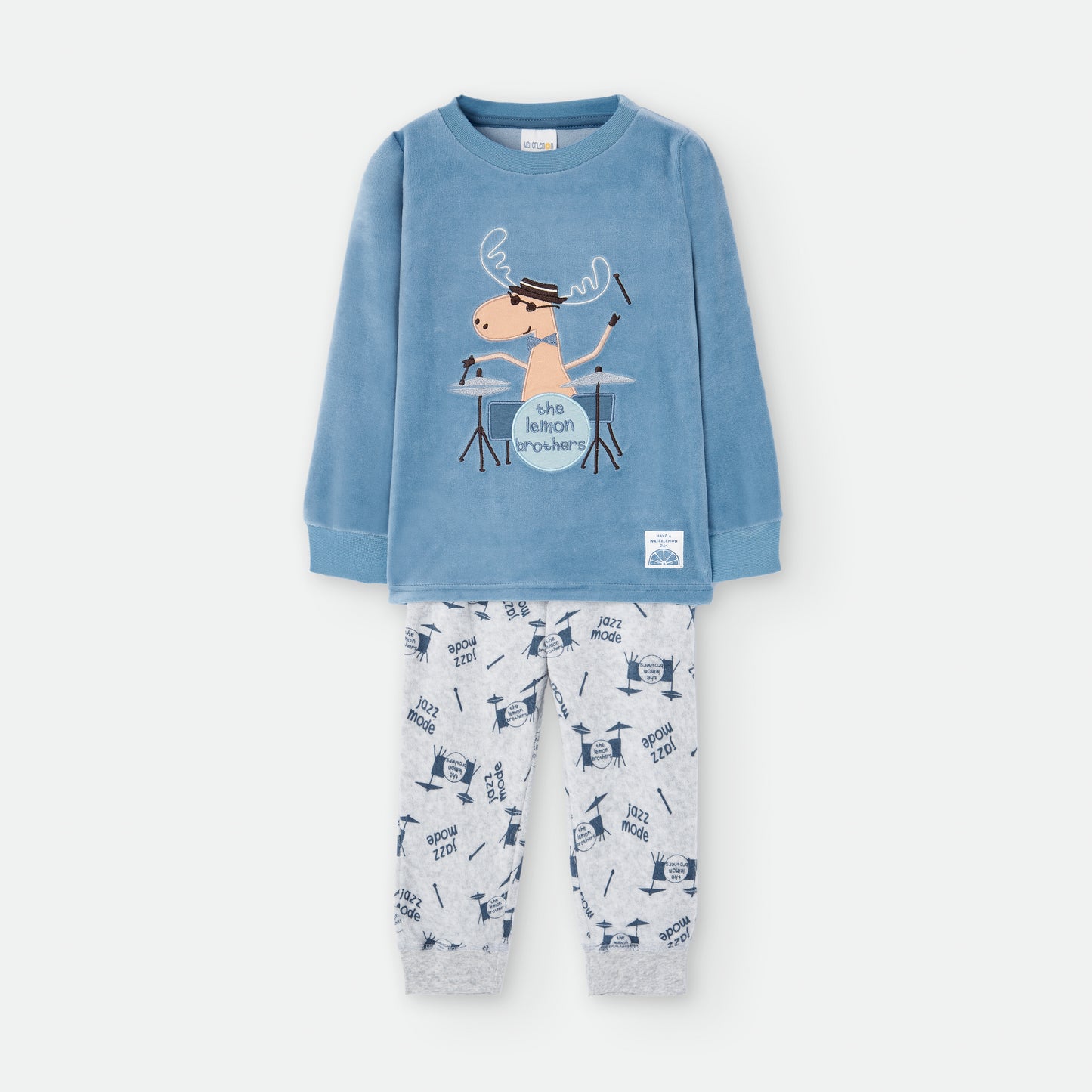 Pijama Infantil Rena Musical- Waterlemon