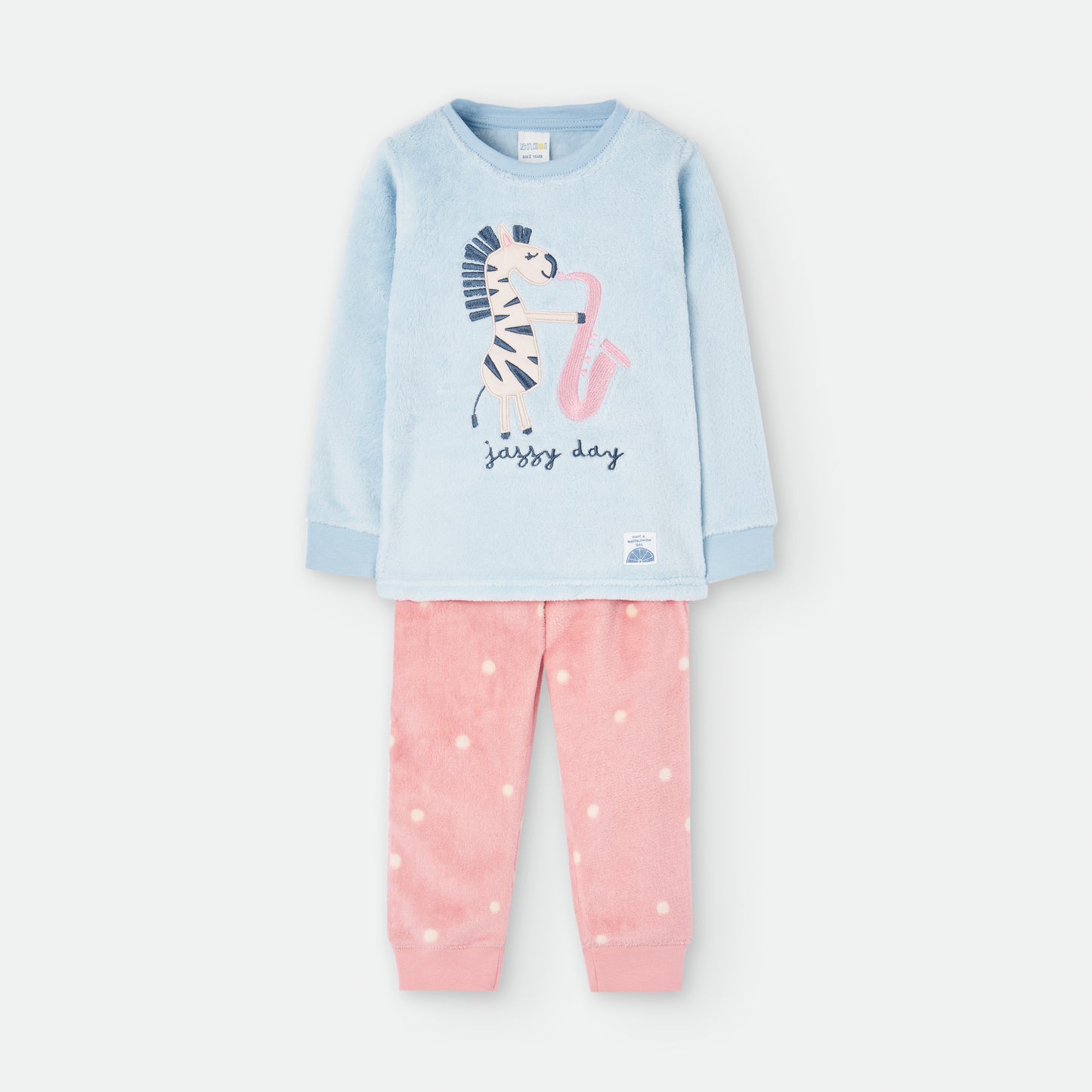 Pijama Infantil Zebra Musical-Waterlemon