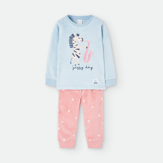 Pijama Infantil Zebra Musical-Waterlemon