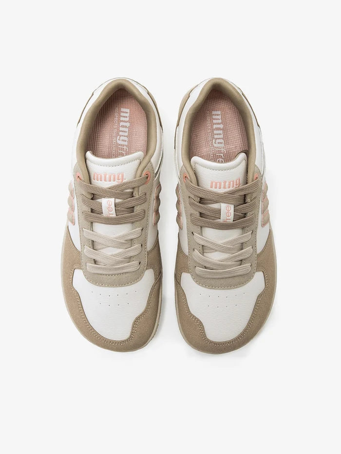 Sapatilhas Mustang free -Aria Beige e rosa