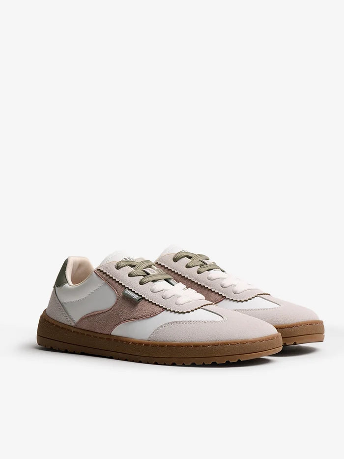 Sapatilhas Mustang free -Alaska Branco e Rosa