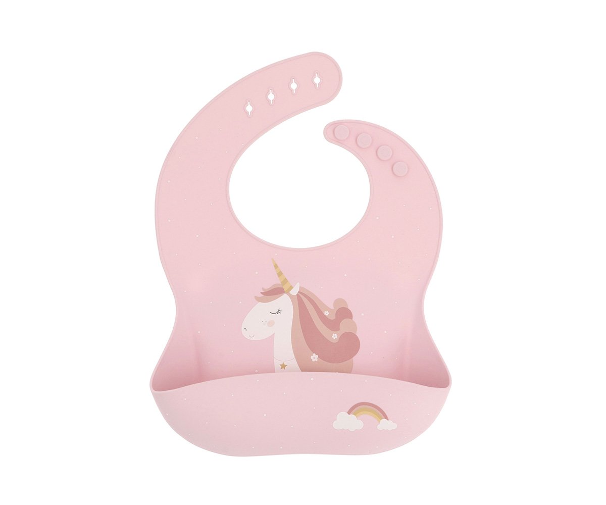 Babete de silicone Magical Unicorn-Tutete