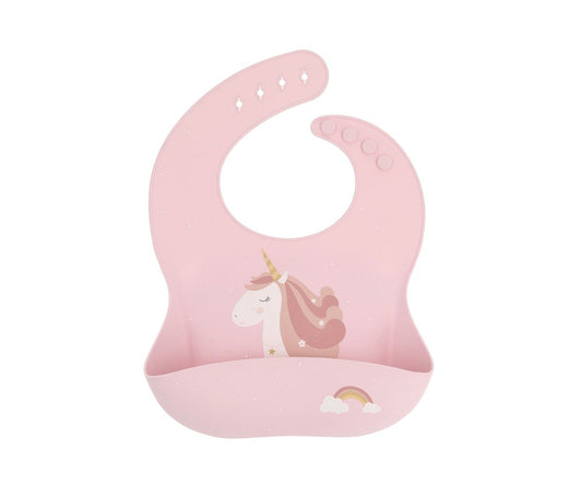 Babete de silicone Magical Unicorn-Tutete