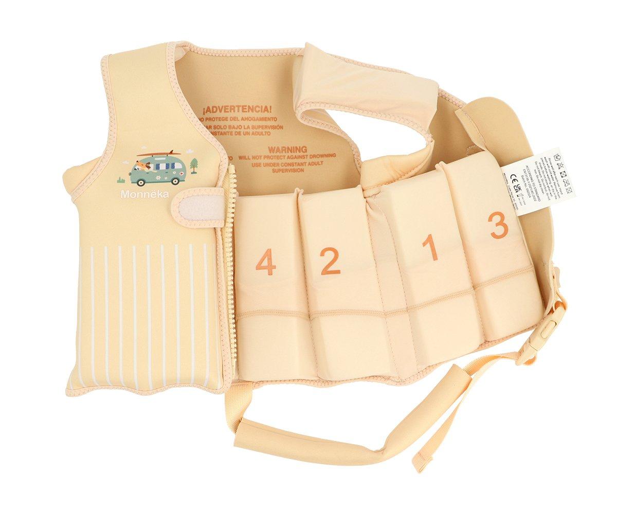Colete flutuador Aprendizagem Surf Van- Monneka