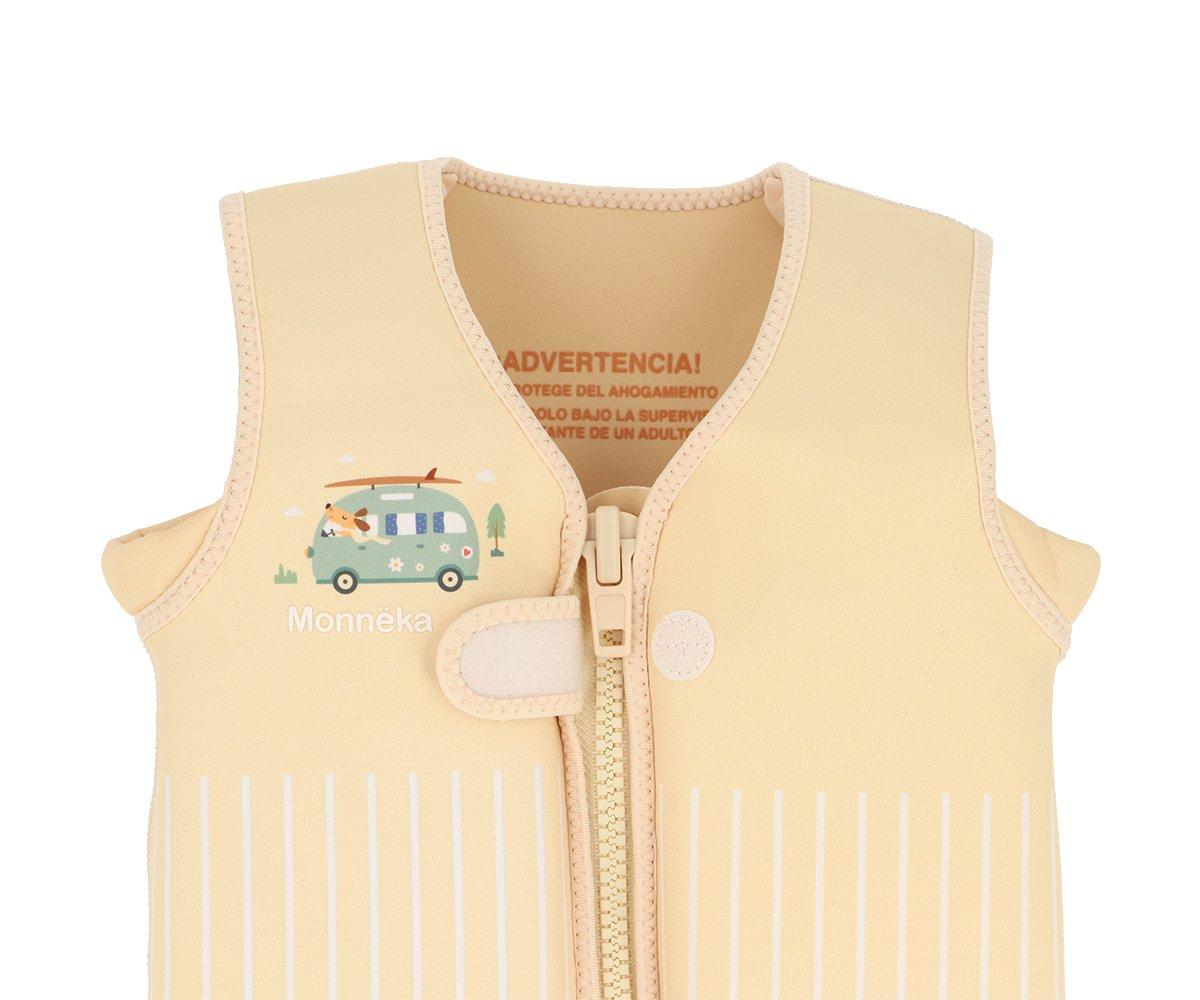 Colete flutuador Aprendizagem Surf Van- Monneka