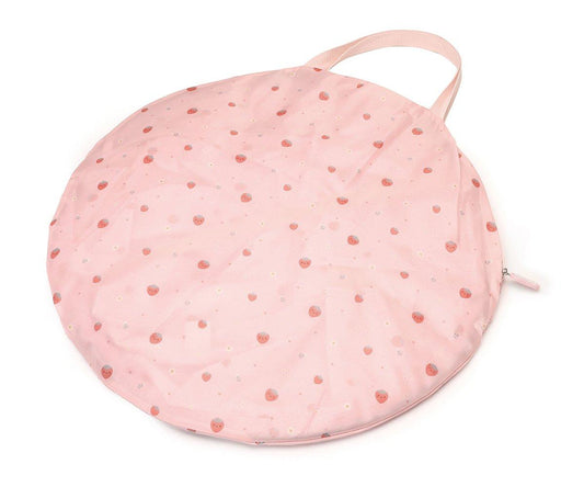 Tenda Pop-Up Mini com Protetor Anti-mosquitos Strawberries- Monneka