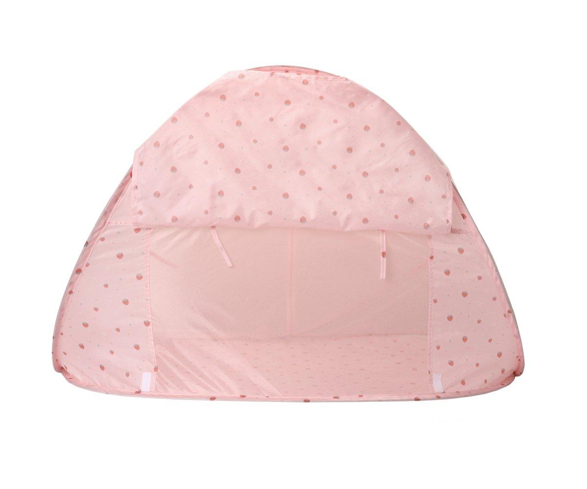 Tenda Pop-Up Mini com Protetor Anti-mosquitos Strawberries- Monneka