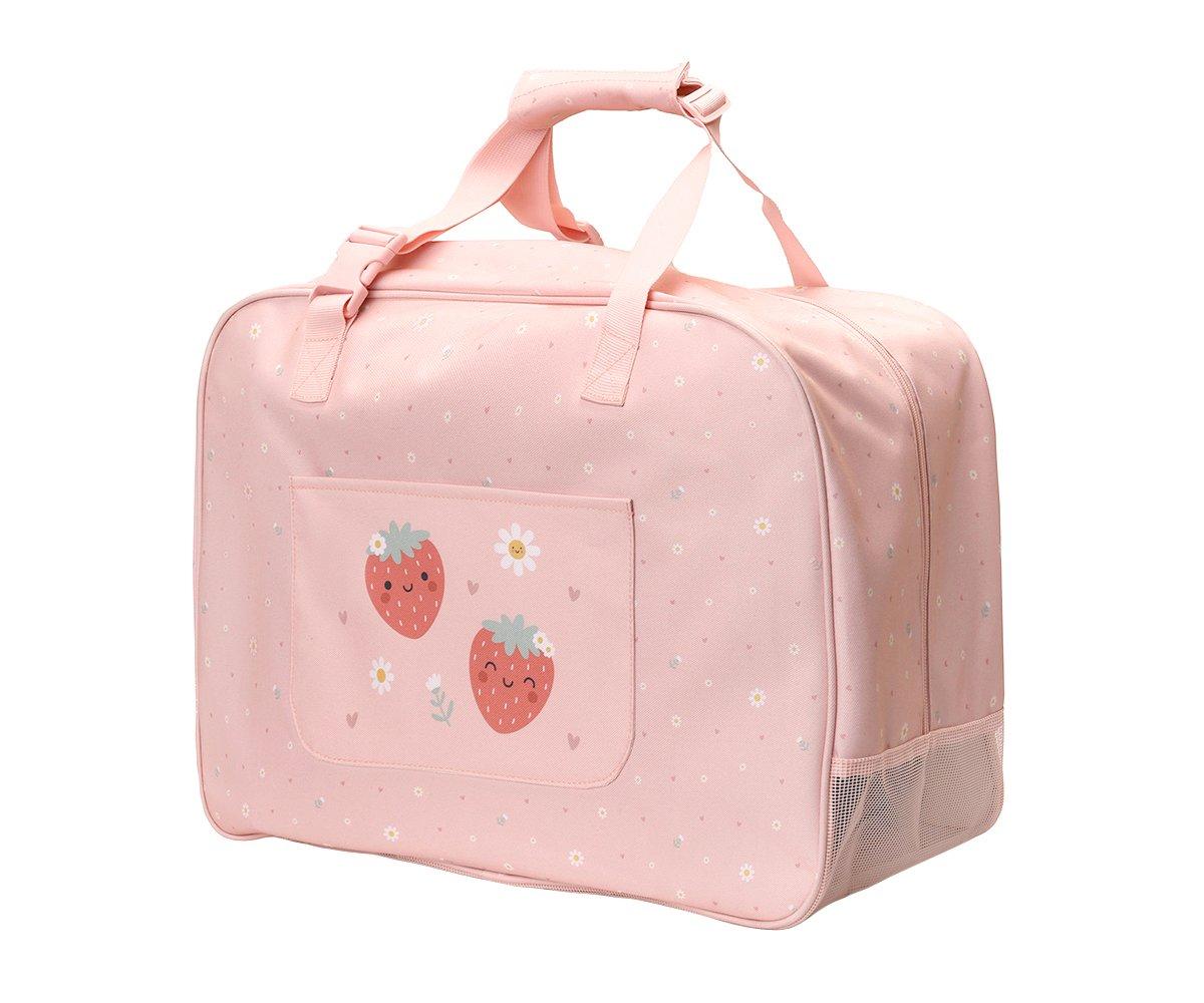 Bolsa de Praia com Rede Strawberries- Monneka
