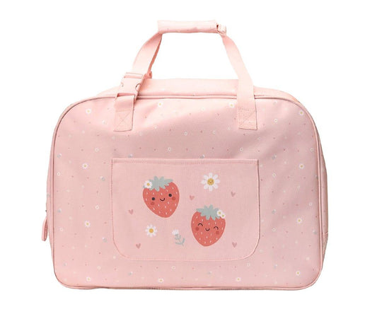 Bolsa de Praia com Rede Strawberries- Monneka