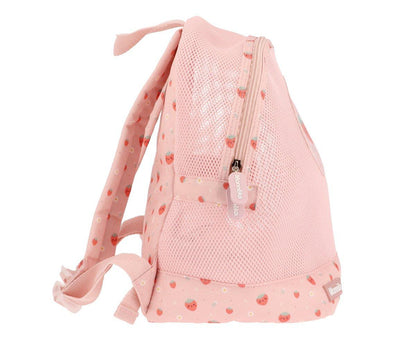 Mochila infantil Anti-areia Strawberries- Monneka